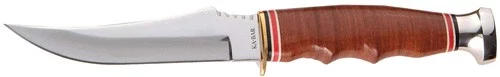 KA-BAR SKINNER - 4.375" W/LEATHER SHEATH