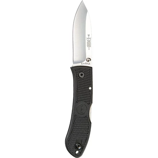 KA-BAR DOZIER FOLDING HUNTER BLACK