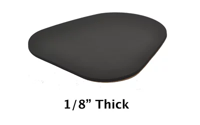 KICK-EEZ CHEEK PROTECTOR 1/8" BLK