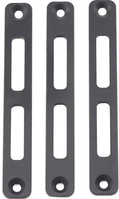 MANTICORE M-LOK PANEL FOR - TRANSFORMER RAILS 3 PACK BLACK