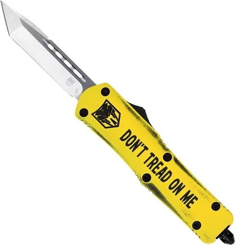 COBRATEC MEDIUM FS3 OTF DON'T - TREAD ON ME 3" TANTO