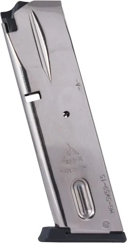 MEC-GAR MAGAZINE S&W 5900 - SERIES 9MM LUGER 15RD NICKEL