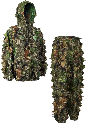 TITAN LEAFY SUIT MOSSY OAK - OBSESSION NWTF 2/3XL PANTS/TOP - Image 3