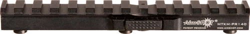 AIMSHOT QUICK RELEASE KEYMOD - ADAPTER PICATINNY RAIL 140MM