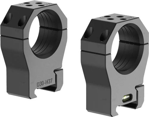 AUDERE SCOPE RINGS PSR 30MM - GEN III W/LEVEL HIGH BLACK