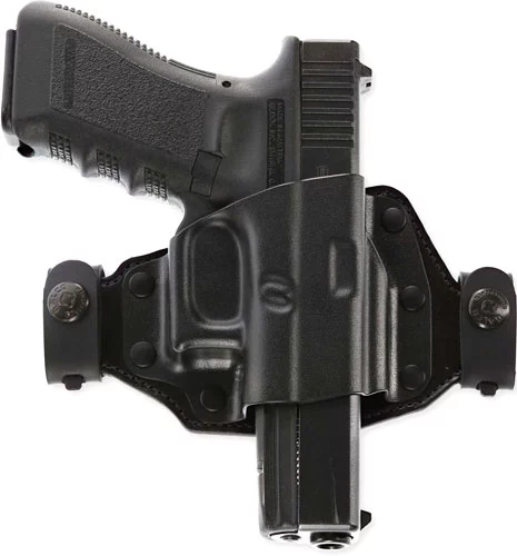 GALCO QUICK SLIDE BELT HOLSTER - RH HYBRID S&W M&P 9/40 BLACK