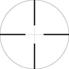 GPO SCOPE PASSION 3X 4-12X42 - PLEX 1" W/CUSTOM TURRET RINGS