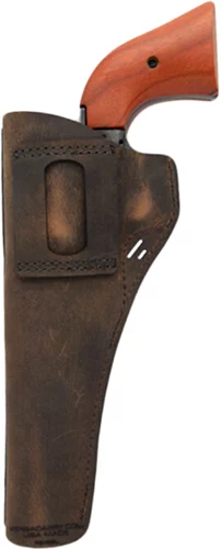 VERSACARRY RVLVR HLSTR OWB LTH - RH .22 CAL SA 6.5" UG DIS BRN