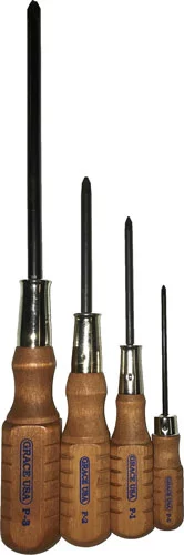 GRACE USA SCREWDRIVER SET - 4PC PHILLIPS