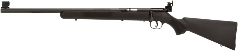 SAV MARK I FVT LH 22LR 21 HVY BLK PEEP SIGHTS