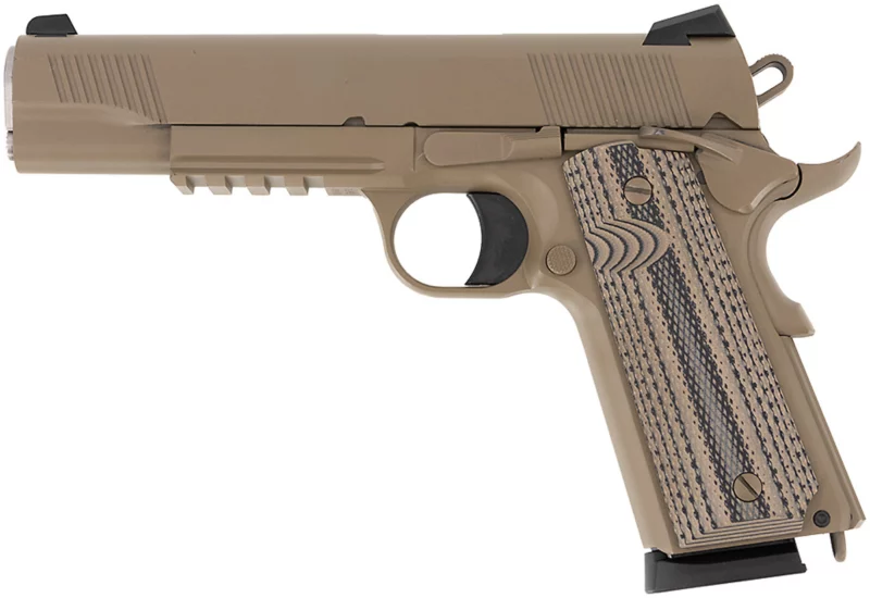 TISAS 1911 DUTY 45ACP 5 RAIL FDE 2 8RD