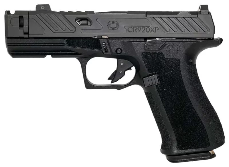 SHAS CR920XP 9MM BLK ELITE SLIDE BLK BBL