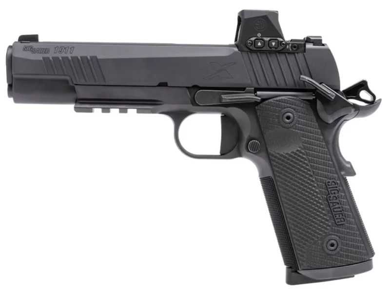 SIG 1911 45ACP 5 X-SERIES BLK ROMEO X 8RD