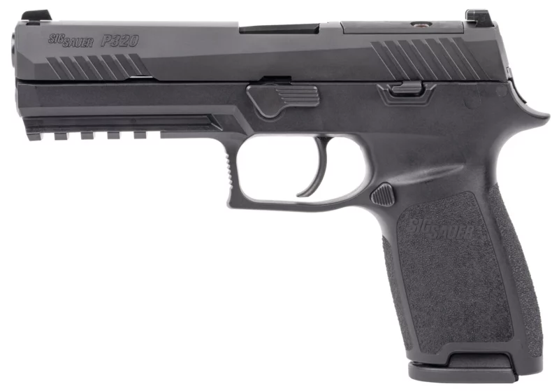 SIG P320 FULL SIZE 9MM BLK 4.7 SIGLITE OR 10RD