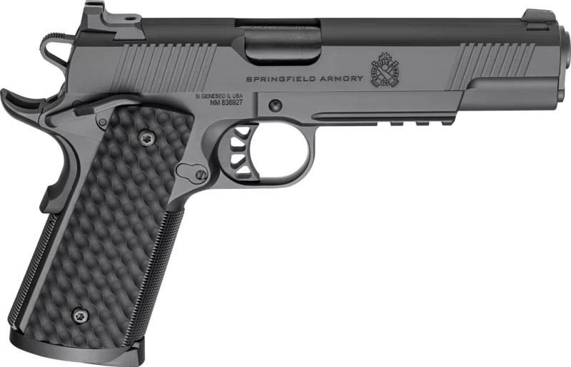 SPR 1911 TRP 45ACP 5 BLK W/LIGHT RAIL 8RD