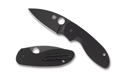 SPYDERCO EFFICIENT G-10 BLACK PLAINE