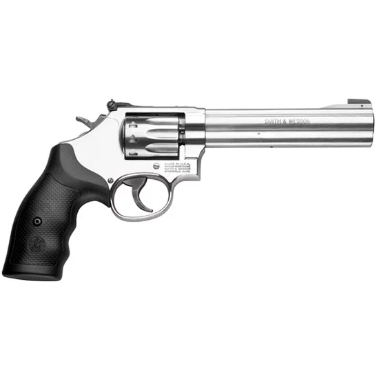 SW 617 22LR 6 SS AS BLK SYN GRIP 10RD