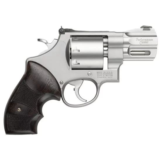 SW PC 629 44MAG 2 5/8 SS RR AS WOOD GRIP 6RD