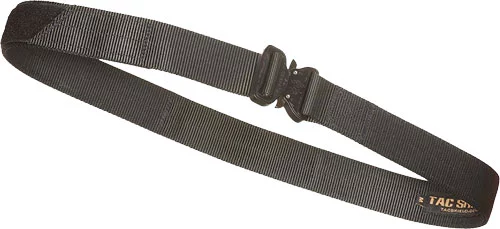 TAC SHIELD GUN BELT TACTICAL - 1.75" W/COBRA BUCKLE MED BLACK