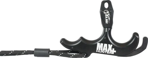 T.R.U. BALL RELEASE MAXHUNTER+ - HAND HELD 3-FINGER THUMB BLACK