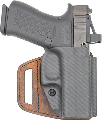 VERSACARRY VSLIDE HOLSTER OWB - HYBRID RUGER MAX 9 POLY/BROWN
