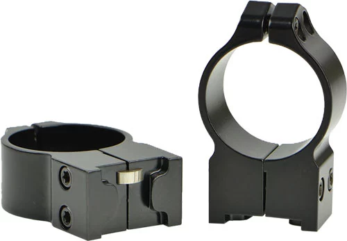 WARNE RINGS 30MM RUGER HIGH - NO.1/MINI14/BLACKHAWK MATTE