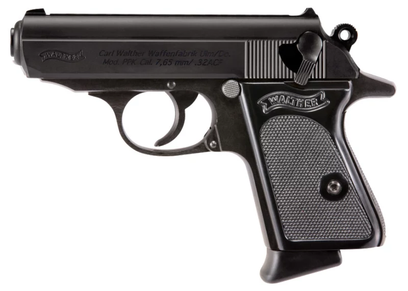 WAL PPK 32ACP 3.3 BLK 2 6RD