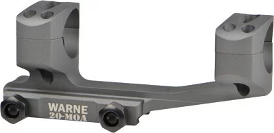 WARNE X-SKEL MOUNT 34MM 20MOA - PICATINNY TACTICAL GRAY