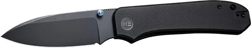 WE KNIFE BIG BANTER 3.69" - BLACK G10/BLACK STONEWASH