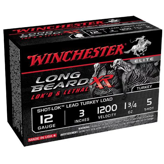 WIN LONG BEARD TKY 12GA 3 1.75OZ #5 LEAD 10/10