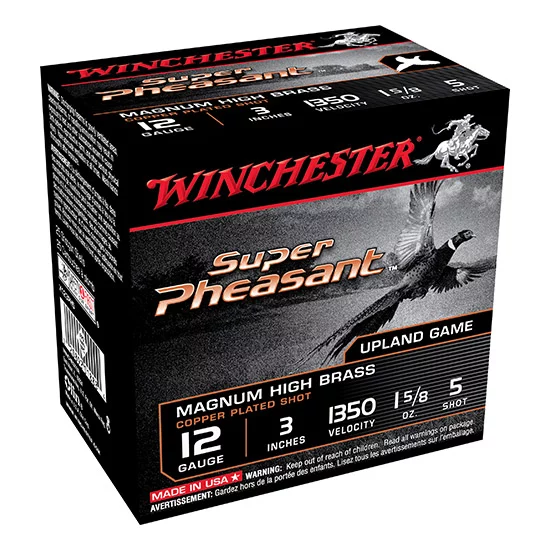 WIN SUPER-X PHEASANT 12GA 3 1 5/8OZ #5 25/10