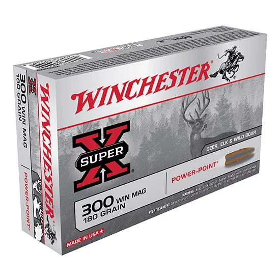 WIN SUPER-X 300WIN 180GR POWER POINT 20/10