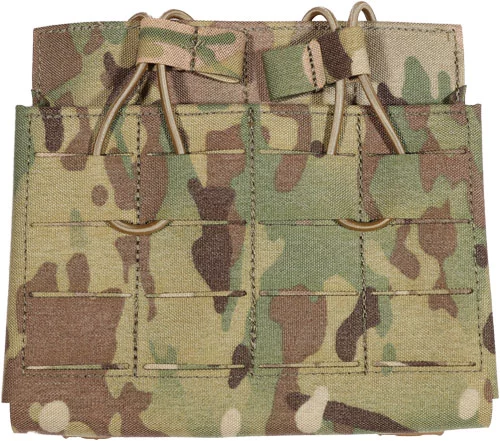 GREY GHOST GEAR DOUBLE 7.62 - MAG POUCH LAMINATE MULTICAM