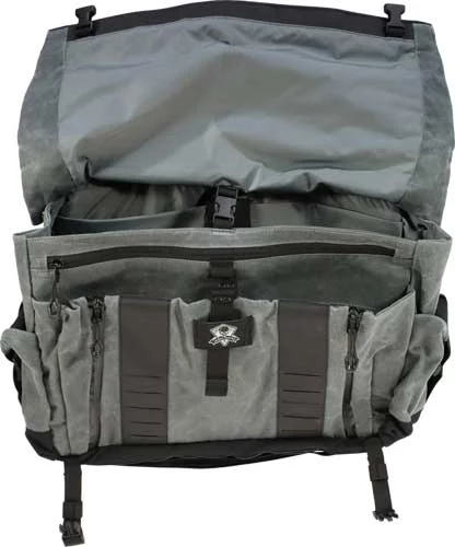 GREY GHOST GEAR WANDERER BAG - 2.0 WAXED CANVAS CHARCOAL