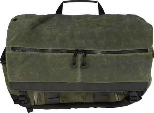 GREY GHOST GEAR WANDERER BAG - 2.0 WAXED CANVAS OLIVE DRAB - Image 2