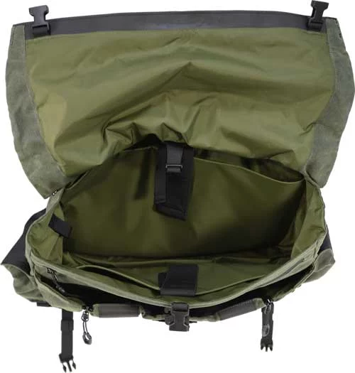GREY GHOST GEAR WANDERER BAG - 2.0 WAXED CANVAS OLIVE DRAB - Image 3