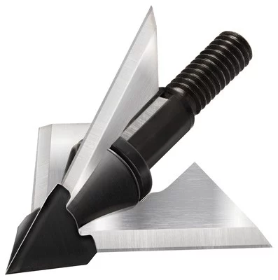 QAD EXODUS BROADHEAD 100GR - 1.25" CUT FULL BLADE 3/PK - Image 2