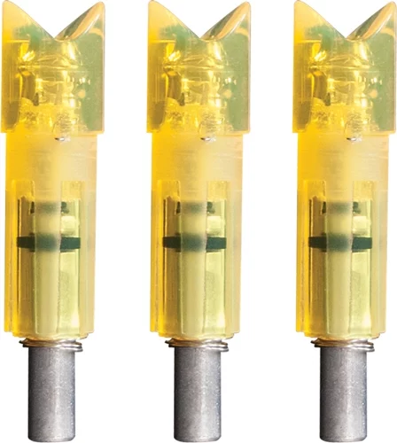 LUMENOK LIGHTED NOCK XBOW HD - ORANGE CRESCENT EASTON 3PK - Image 2
