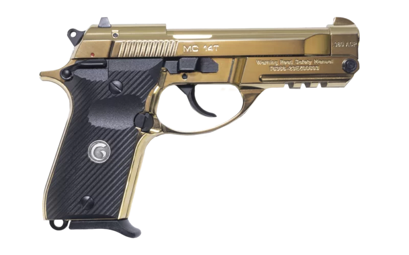 EAA CORP MC14T TIPUP 380ACP GOLD 13+1
