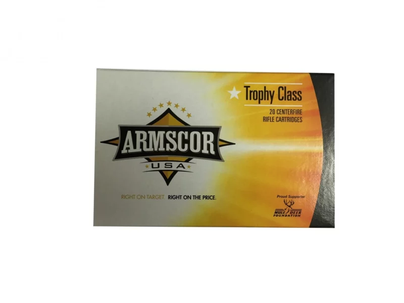 Armscor 30-06 Springfield Rifle Ammo - 165 Grain | AccuBond | 160rd Case (8 Boxes)