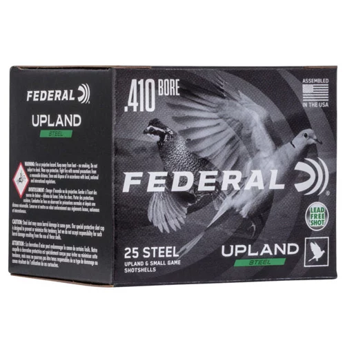 FEDERAL UPLAND STEEL - 410 GAUGE, 6 SHOT