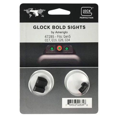 AMERIGLO BOLD SIGHTS - G17 GEN5, .200" FRONT, .276" REAR