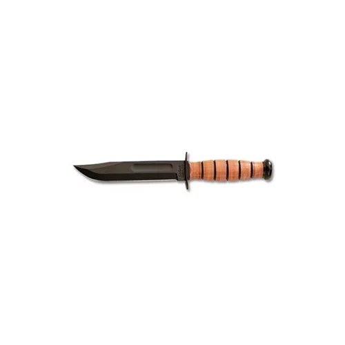 FULL-SIZE US ARMY KA-BAR FIXED KNIFE - CLIP POINT