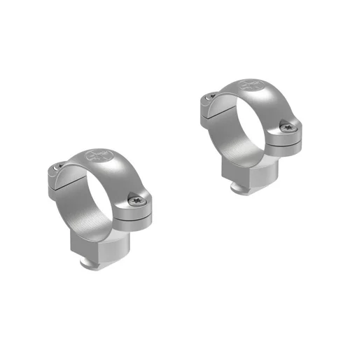 DUAL DOVETAIL RINGS - SILVER, MEDIUM, 1"