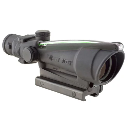 ACOG RIFLESCOPE - MATTE BLACK, 3.5X35MM, .308 BDC, GREEN CHEVRON RETICLE