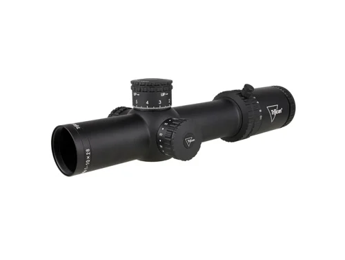 CREDO RIFLESCOPE - MATTE BLACK, 1-10X28MM, ILLUM. FFP SEGMENTED CIRCLE ENHANCED RETICLE