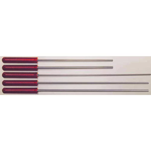 MICRO-POLISHED STAINLESS STEEL CLEANING ROD - 36" RIFLE, .22-.26 CALIBER