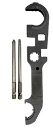 AR-15 ARMORER WRENCH - MATTE, 4" T25 AND 4" PHILLIPS DRIVER