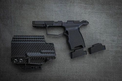 JT P365 GRIP MODULE W/ SAFETY - BLACK, IWB SLIMLINE HOLSTER
