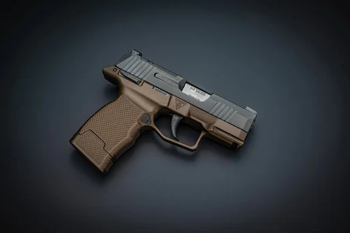 JT P365 GRIP MODULE W/ HOLSTER - DARK BRONZE, W/ MANUAL SAFETY